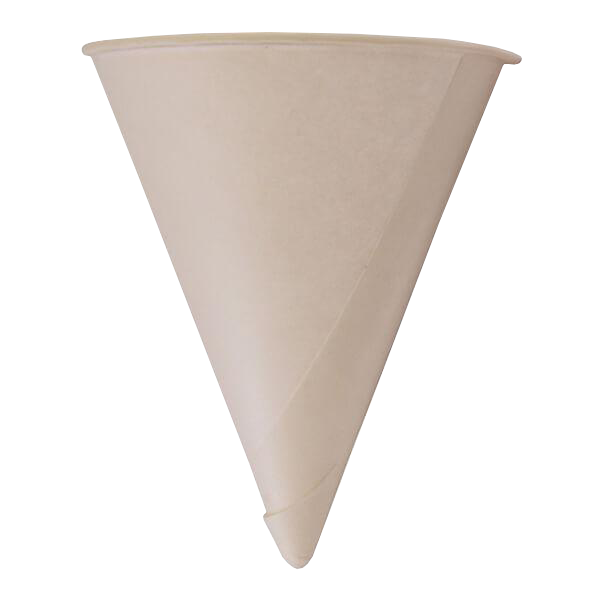 4ACES Water Cones 4oz / 5000 Cones White Paper Cones